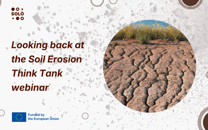 Think Tank (TT) webinar series: Recap of the Soil Erosion Prevention TT event