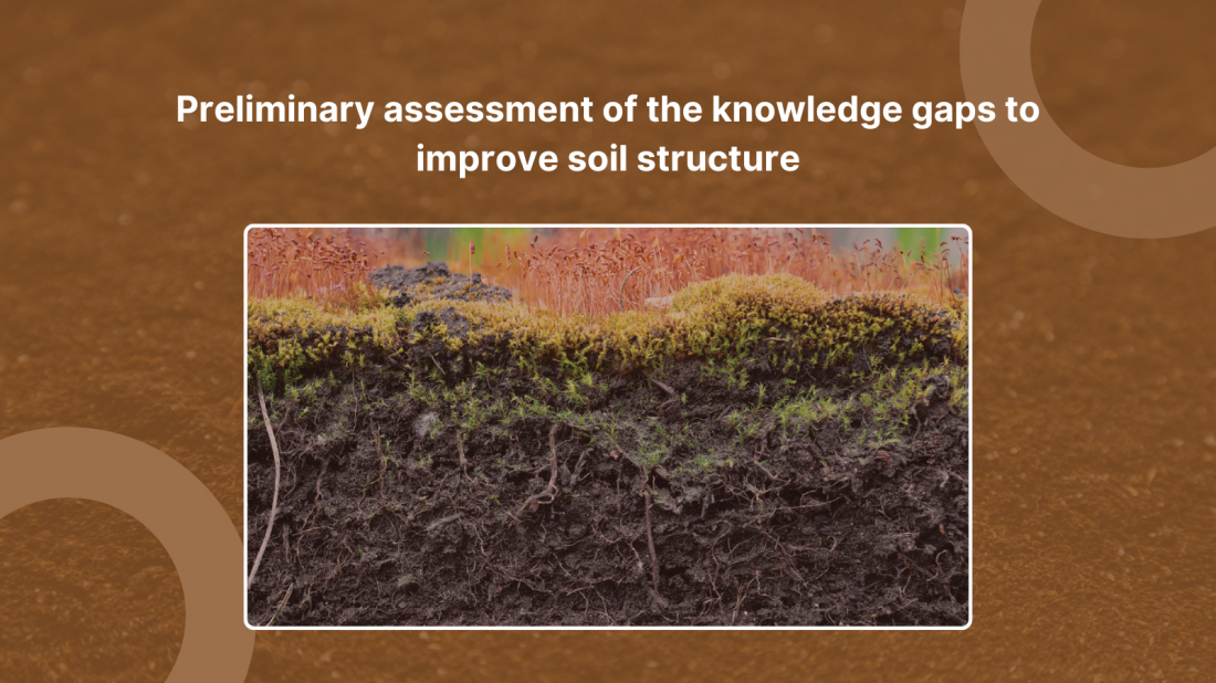 SOLO's roadmaps: Preliminary assessment of the knowledge gaps to improve soil structure