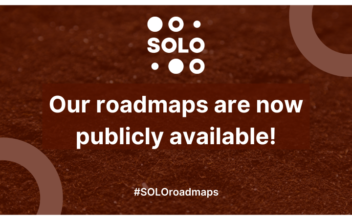SOLO's roadmaps are now publicly available