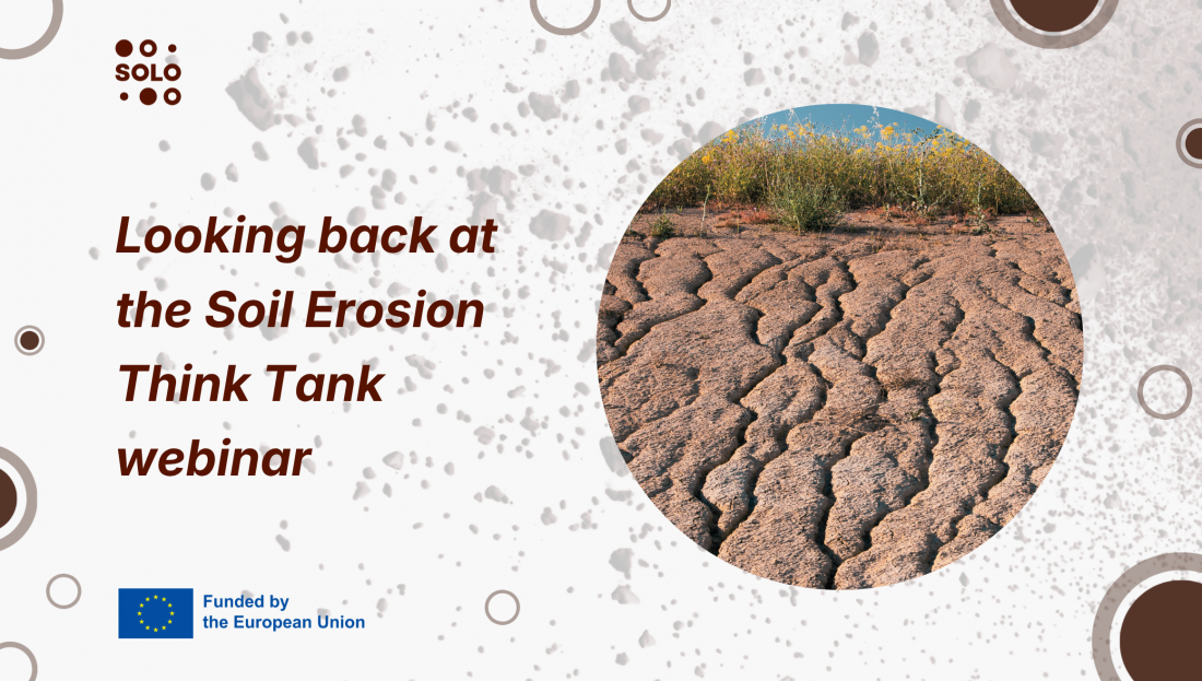 Think Tank (TT) webinar series: Recap of the Soil Erosion Prevention TT event
