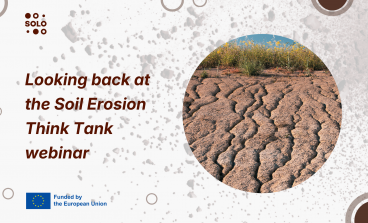 Think Tank webinar series: Recap of the Soil Erosion Prevention TT event