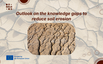 Outlook on the knowledge gaps to reduce soil erosion