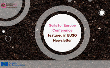 Soils for Europe Conference Featured in the EUSO Newsletter