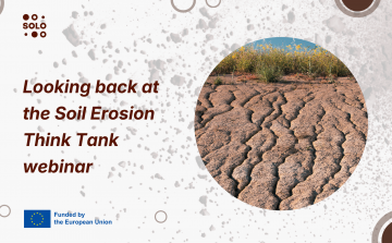 Think Tank webinar series: Recap of the Soil Erosion Prevention TT event