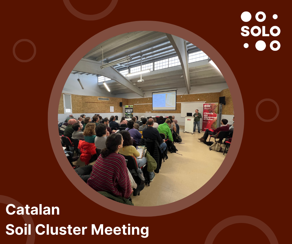 SOLO Partners Present Soils for Europe Project at Catalan Soil Cluster Meeting